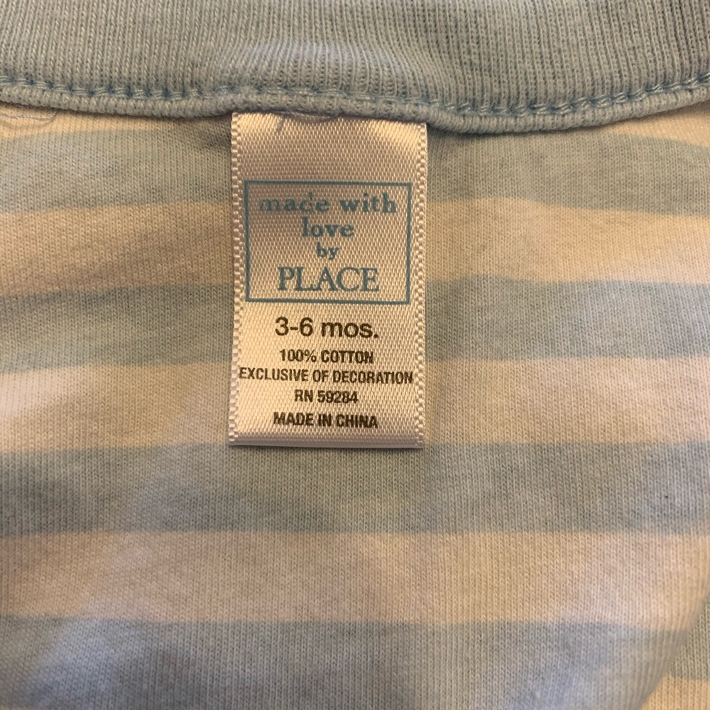 🛍 Cute Set of Tops for Baby - size 3/6 months - Picture 4 of 7